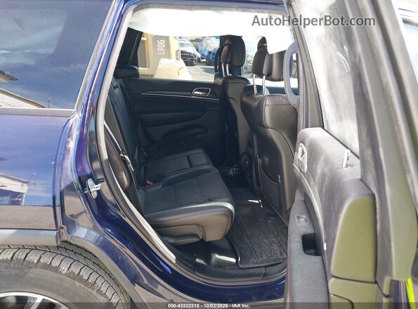 1C4RJFLG7JC422380 2018 JEEP GRAND CHEROKEE Blue Widok naklejki z numerem VIN