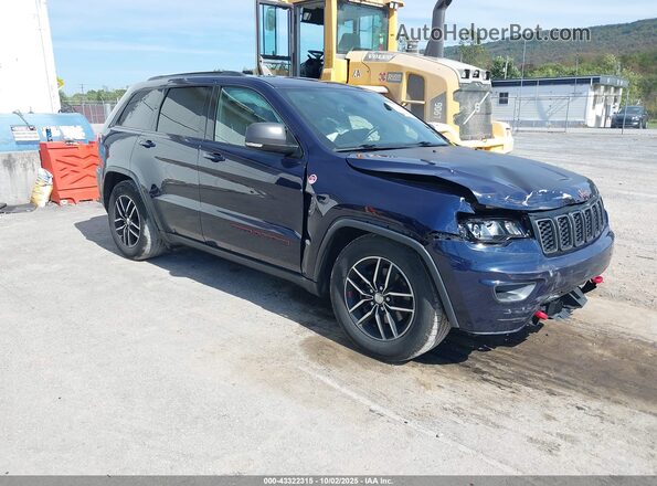 1C4RJFLG7JC422380 2018 JEEP GRAND CHEROKEE Blue Przód prawy