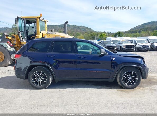 1C4RJFLG7JC422380 2018 JEEP GRAND CHEROKEE Blue Widok wnętrza z tyłu