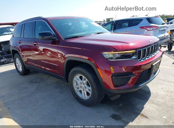 1C4RJGAG8SC355833 2025 JEEP GRAND CHEROKEE Красный Передняя правая четверть