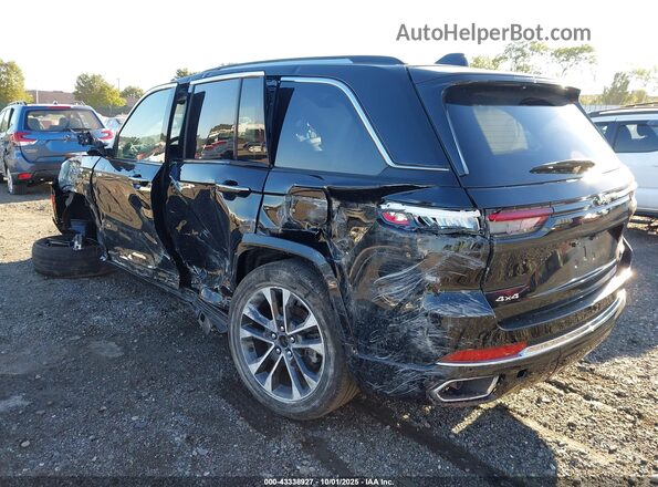 1C4RJHDG6PC613839 2023 JEEP GRAND CHEROKEE Черный Задняя левая четверть