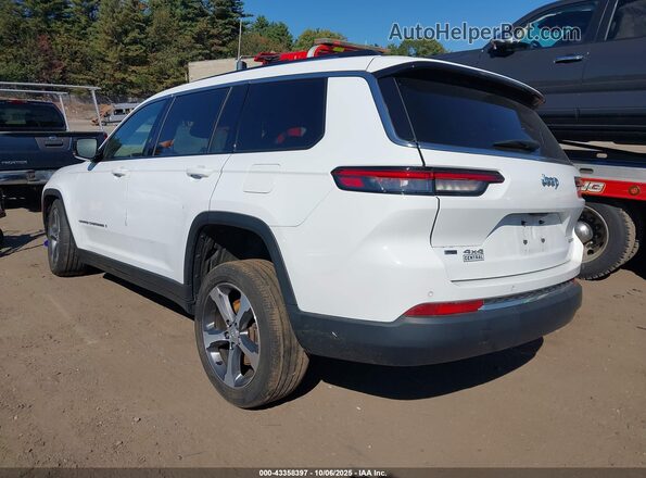 1C4RJKBG0P8769829 2023 JEEP GRAND CHEROKEE L Белый Задняя левая четверть