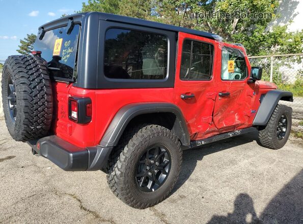 1C4RJXN65SW583515 2025 JEEP WRANGLER Красный Задняя правая четверть