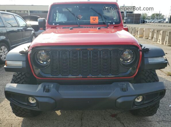 1C4RJXN65SW583515 2025 JEEP WRANGLER Красный Вид спереди