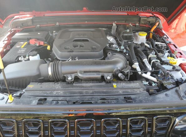 1C4RJXN65SW583515 2025 JEEP WRANGLER Красный Вид подкапотного пространства