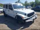2024 Jeep Wrangler 4xe Sahara 4xe White vin: 1C4RJXP69RW130862