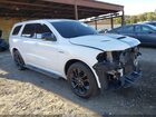2022 Dodge Durango R/t White vin: 1C4SDJCT3NC202152