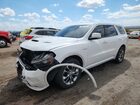 2020 Dodge Durango R/t White vin: 1C4SDJCT5LC116435