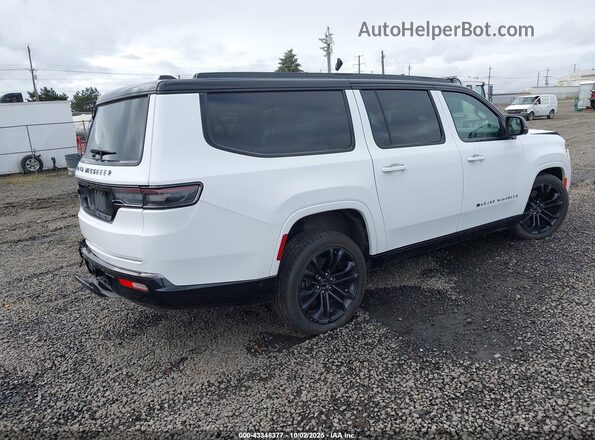 1C4SJSFP2RS107414 2024 JEEP GRAND WAGONEER L Белый Задняя правая четверть