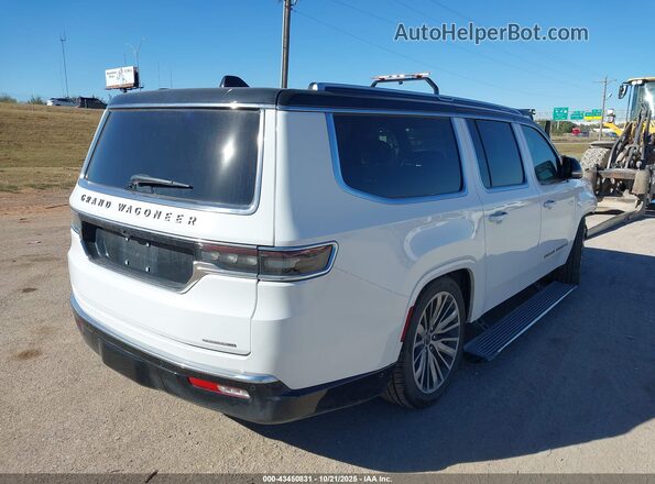 1C4SJSGPXRS182313 2024 JEEP GRAND WAGONEER L White Հետևի աջ