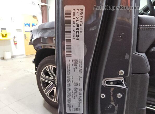 1C4SJVBP9SS525241 2025 JEEP WAGONEER Gray Widok naklejki z numerem VIN