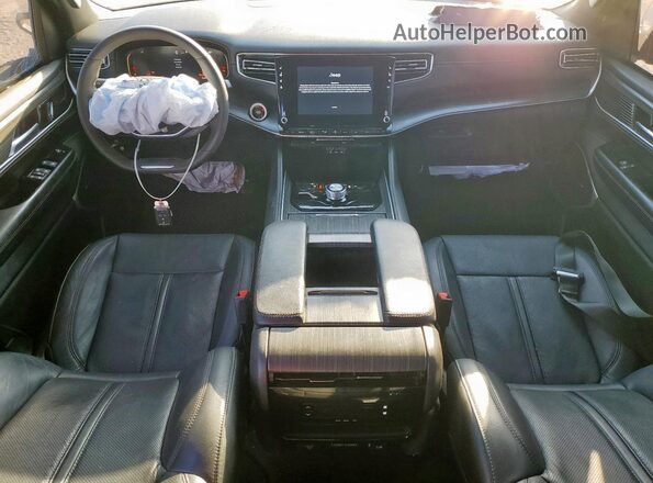 1C4SJVBPXPS557641 2023 JEEP WAGONEER White Widok deski rozdzielczej