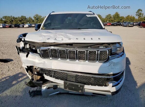 1C4SJVBPXPS557641 2023 JEEP WAGONEER White Widok z przodu
