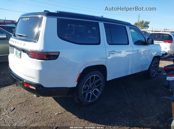1C4SJVDPXSS529411 2025 JEEP WAGONEER White Задня права чверть