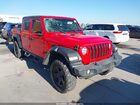 2020 Jeep Gladiator Sport S 4x4 Красный vin: 1C6HJTAG1LL217046
