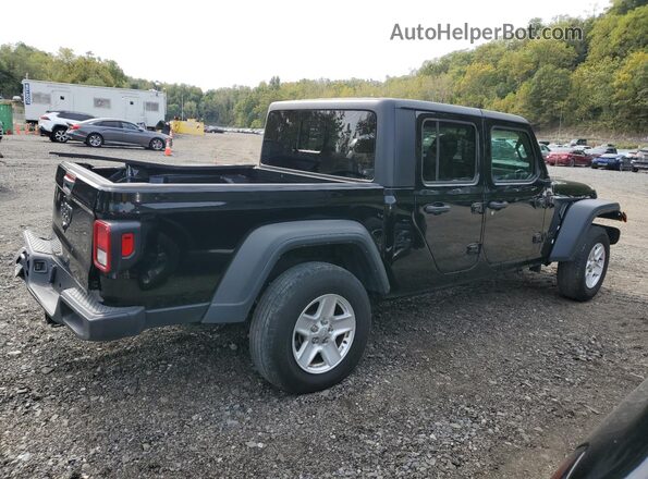 1C6HJTAG1PL527638 2023 JEEP GLADIATOR Черный Задняя правая четверть