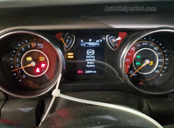 1C6HJTAG3PL537006 2023 JEEP GLADIATOR Black Vista del cuadro de instrumentos