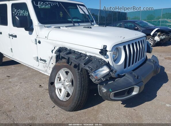 1C6HJTAG4PL533904 2023 JEEP GLADIATOR White წინა ხედი