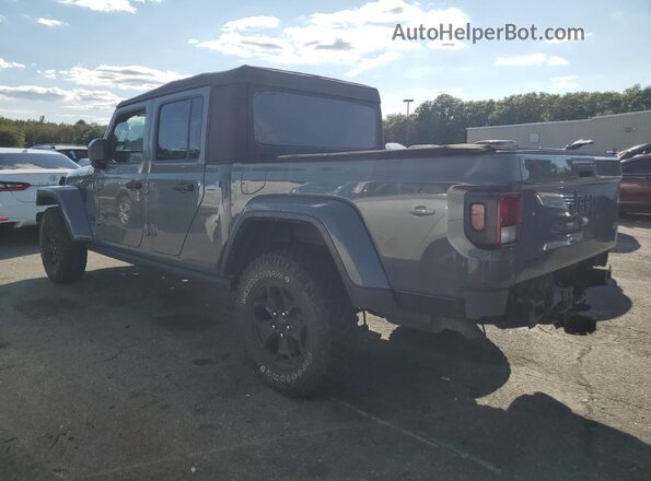 1C6HJTAG6ML569735 2021 JEEP GLADIATOR Серый Задняя левая четверть