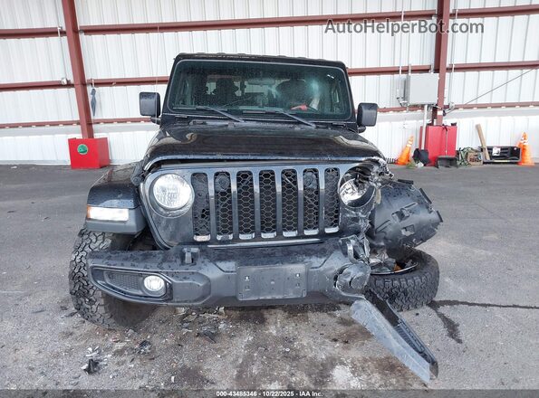 1C6HJTAG6NL114207 2022 JEEP GLADIATOR Черный Вид щитка приборов