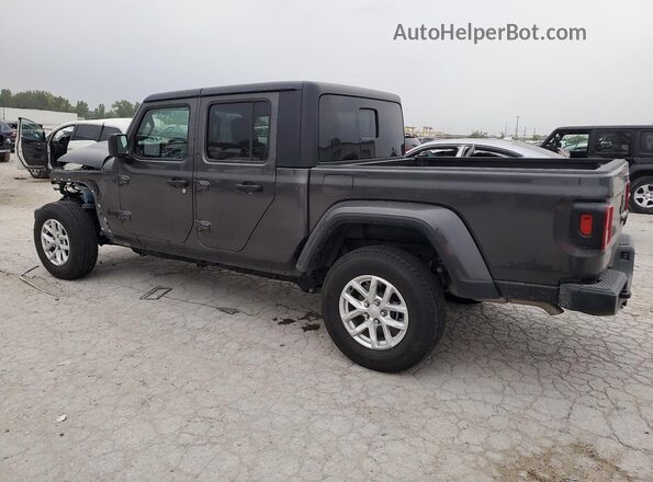 1C6HJTAG6PL574471 2023 JEEP GLADIATOR Gray Trasero izquierdo