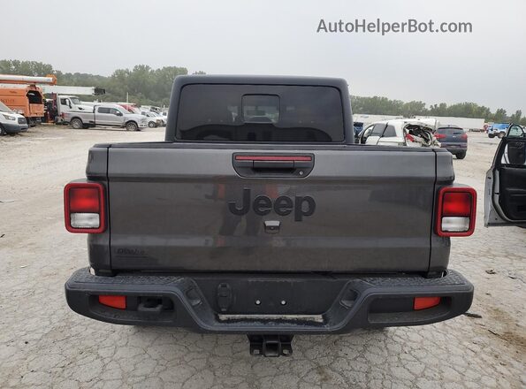 1C6HJTAG6PL574471 2023 JEEP GLADIATOR Gray Vista trasera