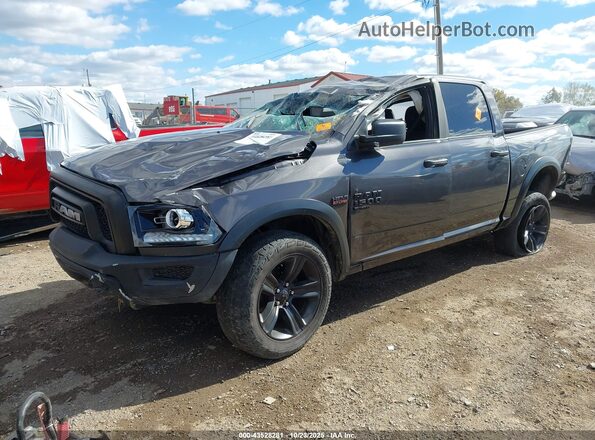 1C6RR7LT9MS535468 2021 RAM 1500 CLASSIC Серый Передняя левая четверть