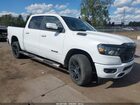 2020 Ram 1500 Big Horn  4x4 5'7 Box White vin: 1C6SRFFT6LN402302