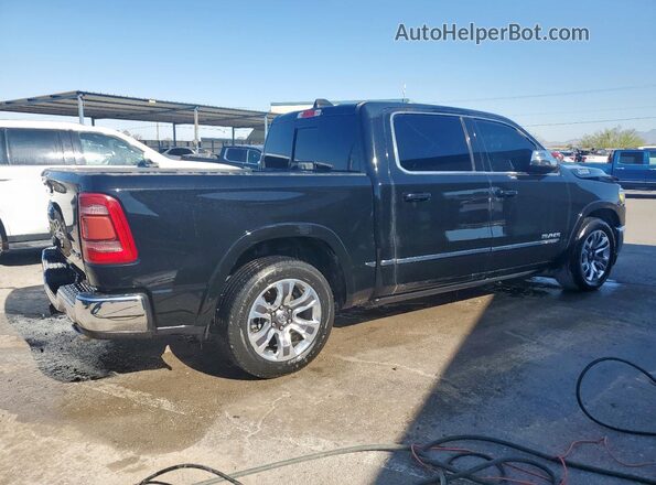 1C6SRFHT5PN541324 2023 RAM 1500 Черный Задняя правая четверть