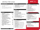 2023 Ram 1500 Limited Черный vin: 1C6SRFHT5PN541324
