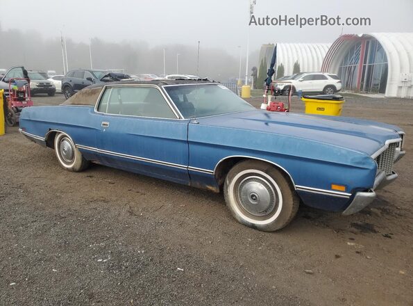 1E58S190868 1971 FORD GALAXIE Blue Առջևի աջ