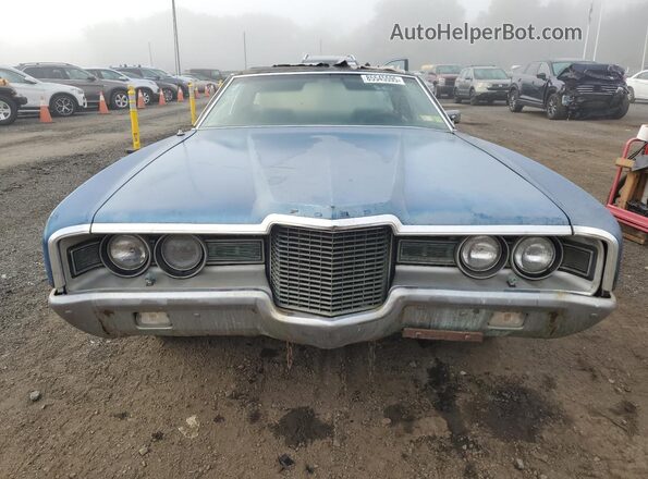 1E58S190868 1971 FORD GALAXIE Blue Դիմացի տեսք