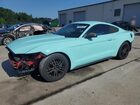 2016 Ford Mustang Turquoise vin: 1FA6P8AM3G5224579