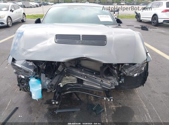 1FA6P8CF2S5412923 2025 FORD MUSTANG Gray Widok z przodu