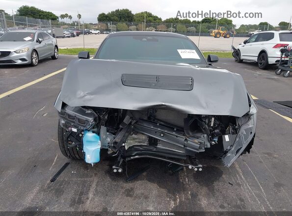 1FA6P8CF2S5412923 2025 FORD MUSTANG Gray Widok wnętrza z tyłu