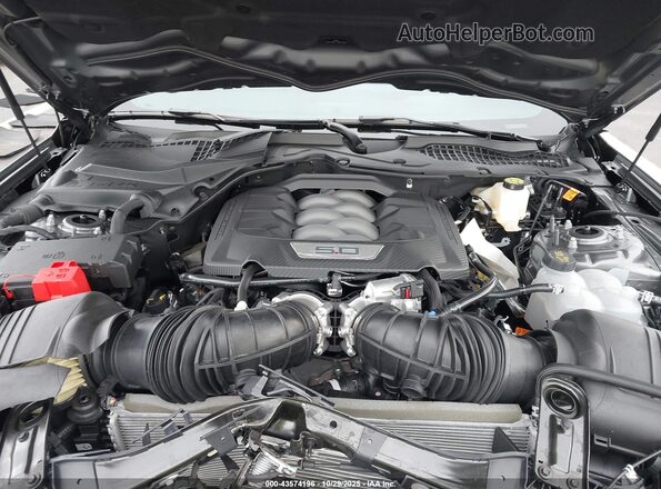 1FA6P8CF2S5412923 2025 FORD MUSTANG Gray Widok z tyłu