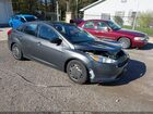 2016 Ford Focus S Gray vin: 1FADP3E27GL380185