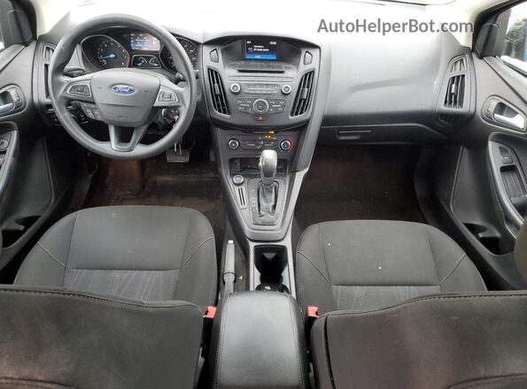 1FADP3F22GL211755 2016 FORD FOCUS Синий Вид панели приборов