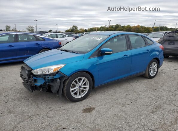 1FADP3F22GL211755 2016 FORD FOCUS Синий Передняя левая четверть