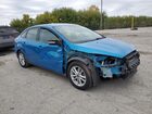 2016 Ford Focus Se Синий vin: 1FADP3F22GL211755
