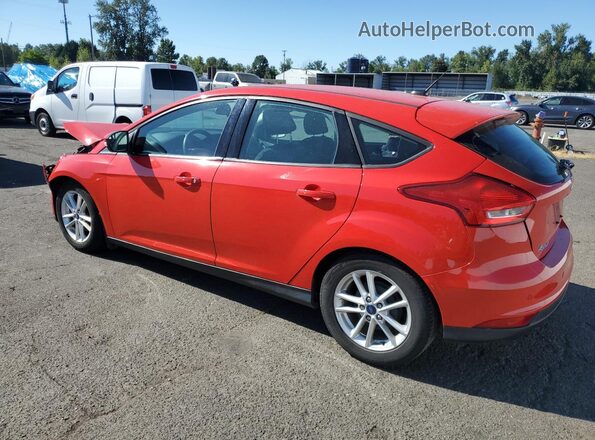 1FADP3K25GL337498 2016 FORD FOCUS Red Rear left