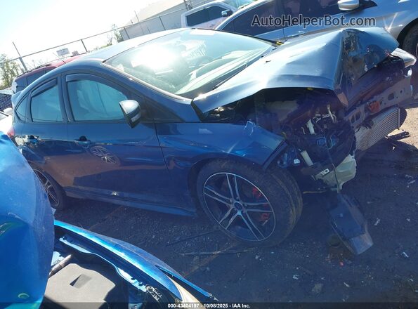 1FADP3L91JL232654 2018 FORD FOCUS ST Синий Вид щитка приборов