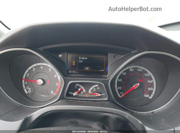 1FADP3L93GL228310 2016 FORD FOCUS ST Dark Blue Widok tylnych siedzeń