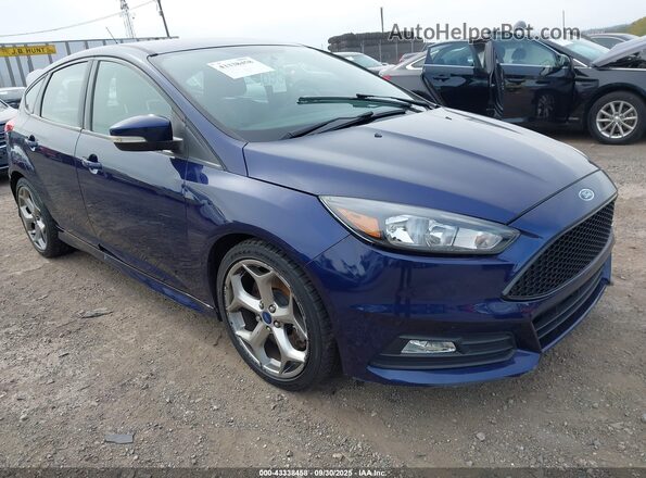 1FADP3L93GL228310 2016 FORD FOCUS ST Dark Blue Przód prawy