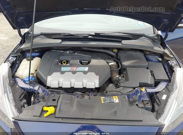 1FADP3L93GL228310 2016 FORD FOCUS ST Dark Blue Widok z tyłu