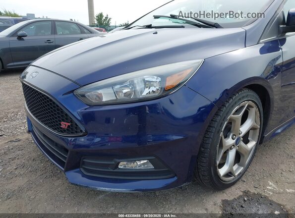 1FADP3L93GL228310 2016 FORD FOCUS ST Dark Blue Widok z przodu