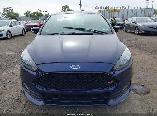1FADP3L93GL228310 2016 FORD FOCUS ST Dark Blue Widok zestawu wskaźników