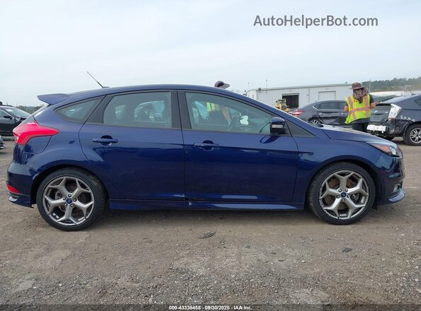 1FADP3L93GL228310 2016 FORD FOCUS ST Dark Blue Widok wnętrza z tyłu