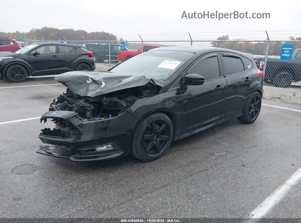 1FADP3L94HL203918 2017 FORD FOCUS ST Black Przód lewy