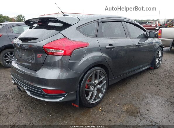1FADP3L95HL236877 2017 FORD FOCUS ST Серый Задняя правая четверть